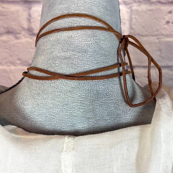 Handmade western style dream catcher choker necklace - Picture 4 of 5